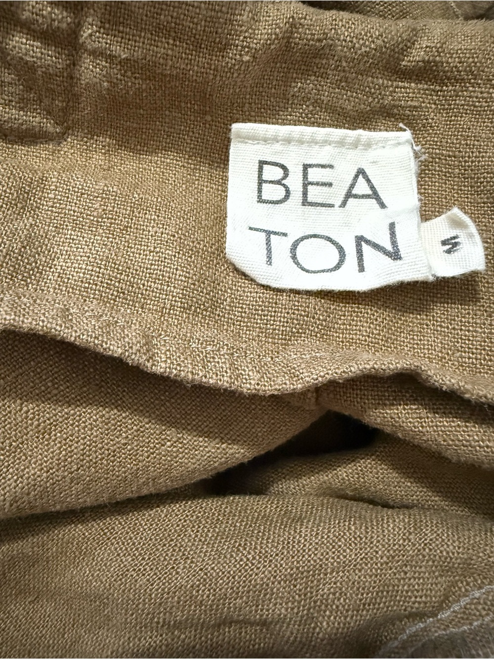 Beaton Linen overalls jumpsuit 100% linen slow fashion natural clothing - Picture 10 of 10